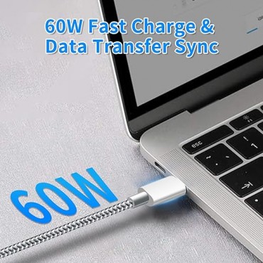 USB C to USB C 60W Fast Charging Cable