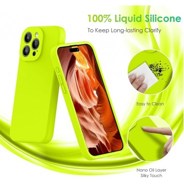 Liquid Silicone Phone Case-Green