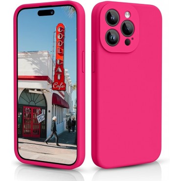 Liquid Silicone Phone Case-Pink