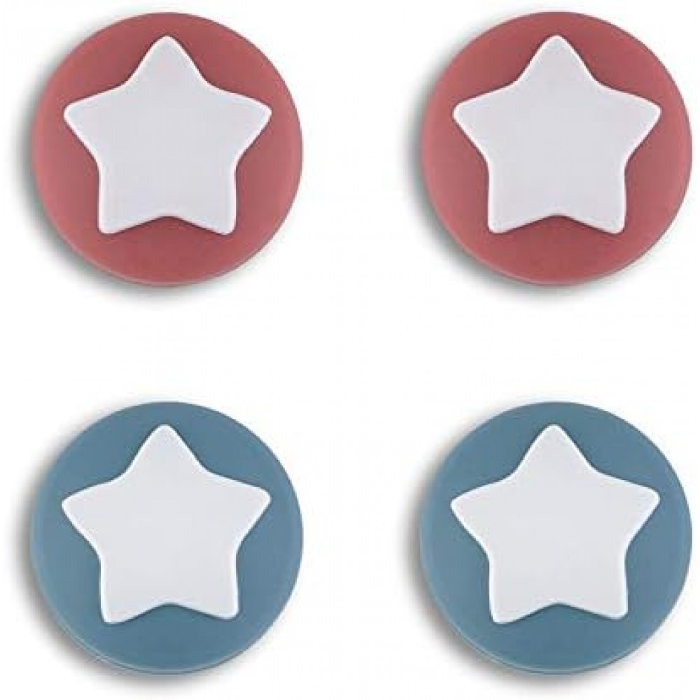 4 PCS Star Grip Caps Analog Stick Button Cover