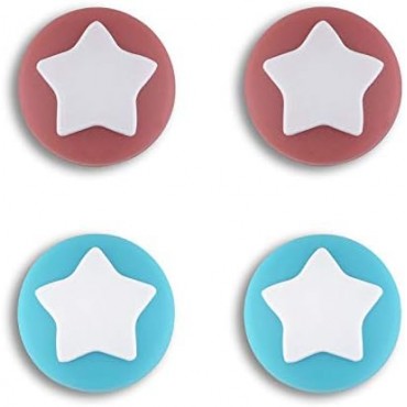 4 PCS Star Grip Caps Analog Stick Button Cover