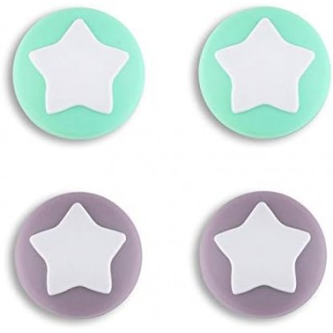 4 PCS Star Grip Caps Analog Stick Button Cover