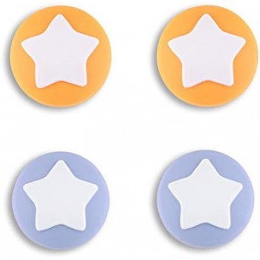 4 PCS Star Grip Caps Analog Stick Button Cover