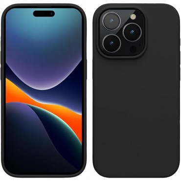 Soft TPU Silicone Cover - Black
