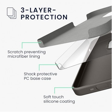 Soft TPU Silicone Cover - Stone Dust