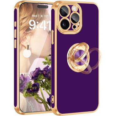 Soft TPU Shockproof Protective Case-Deep Purple