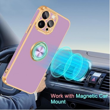 Soft TPU Shockproof Protective Case-Purple