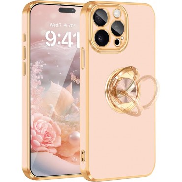 Soft TPU Shockproof Protective Case-Rose Gold