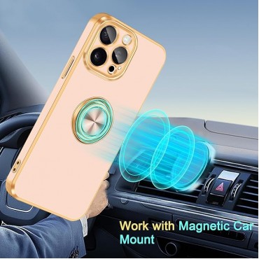 Soft TPU Shockproof Protective Case-Rose Gold