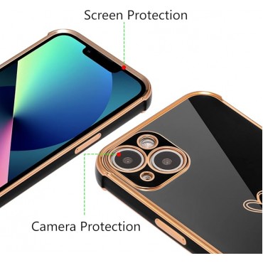 Silicone Phone Case with Cute Love Heart