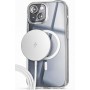 Phone Case Clear Case with Magnetic Wireless Charger