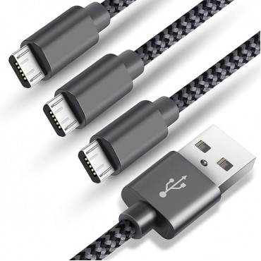 3Pack Fast Charging Micro USB  Cable