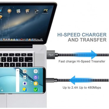 3Pack Fast Charging Micro USB  Cable