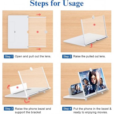 12" Screen Magnifier for Cell Phone