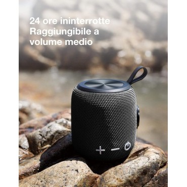 4piecesMini Bluetooth Wireless Speaker-Black