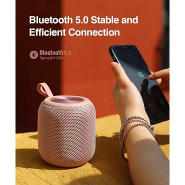 Mini Bluetooth Wireless Speaker-Pink
