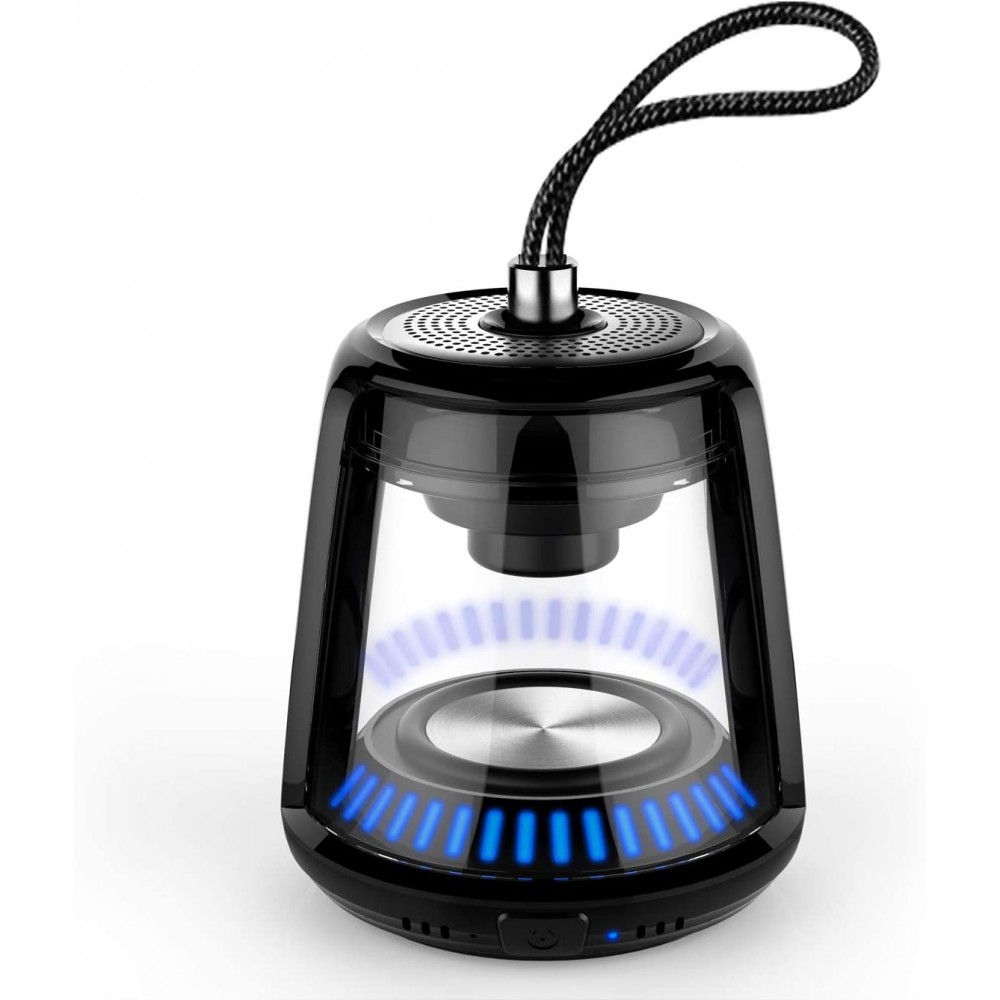 Waterproof Portable Bluetooth Speaker with Cool LED Lights