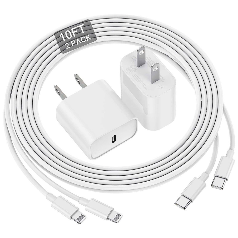 USB C to Lightning Cable-10 FT Long 
