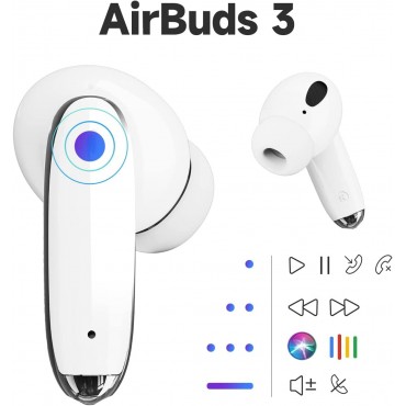Bluetooth Headphones Wireless In Ear-White