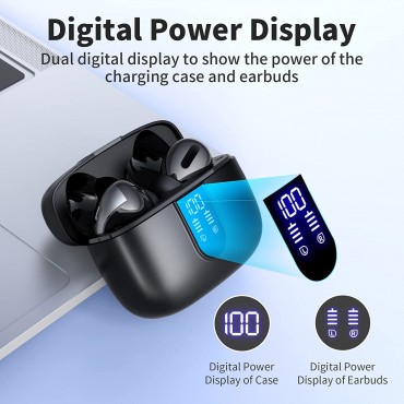 Bluetooth Headphones Wireless In Ear-Black04