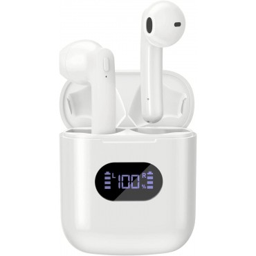 Bluetooth Headphones Wireless In Ear-White04