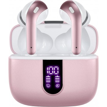 Bluetooth Headphones Wireless In Ear-Pink