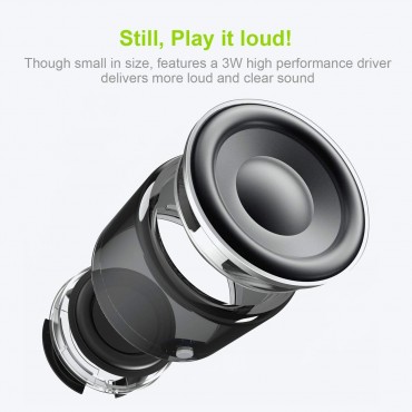 Portable Bluetooth Speaker with Rich Bass