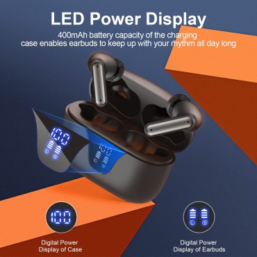 Bluetooth Headphones Wireless In Ear-Black02