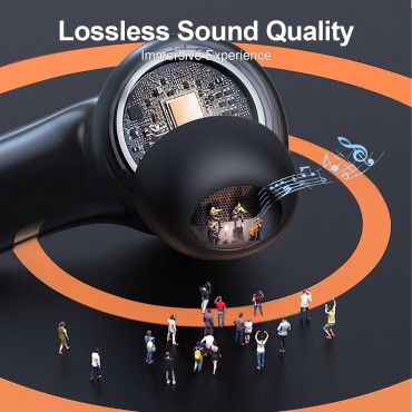 Bluetooth Headphones Wireless In Ear-Black02