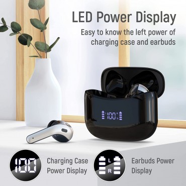 Bluetooth Headphones Wireless In Ear-Black06
