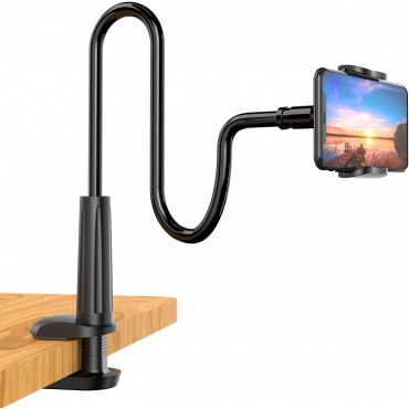 Phone Holder Bed Gooseneck Mount