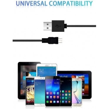 2 Pack Micro USB Cable   [6FT, 6FT]