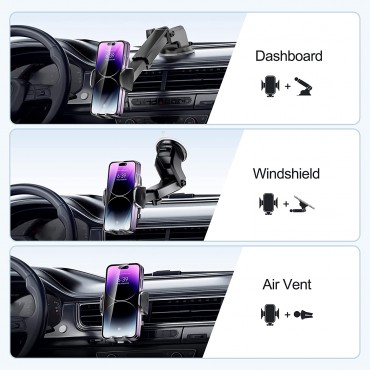 Magnetic Black Car Vent Mount PRO