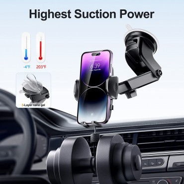 Magnetic Black Car Vent Mount PRO