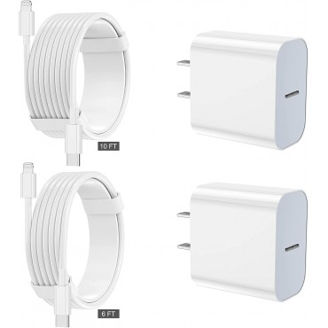 Phone Fast Charger 4Pack 20W 2pcs