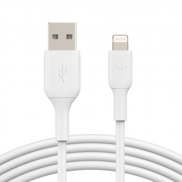 6in/15cm Lightning to USB-A Cable (White)