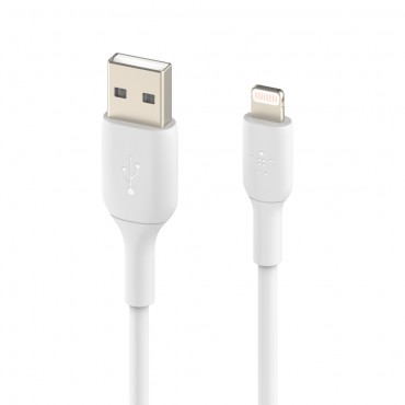 6in/15cm Lightning to USB-A Cable (White)
