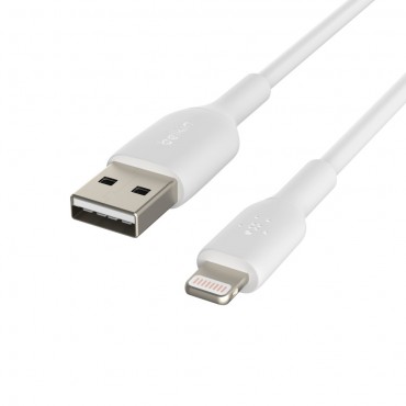 6in/15cm Lightning to USB-A Cable (White)